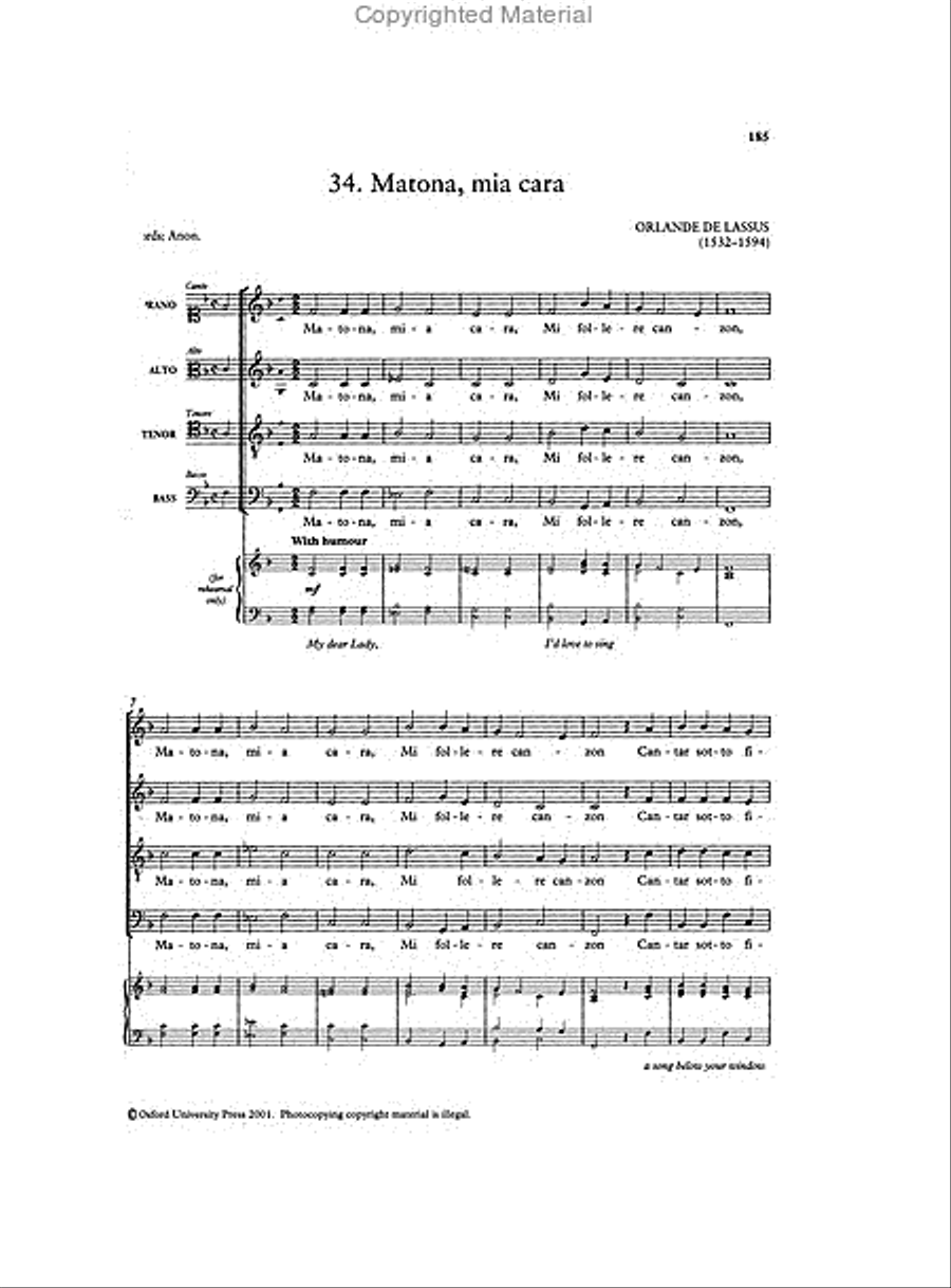 Madrigals and Partsongs 4-Part scores gallery preview page 4