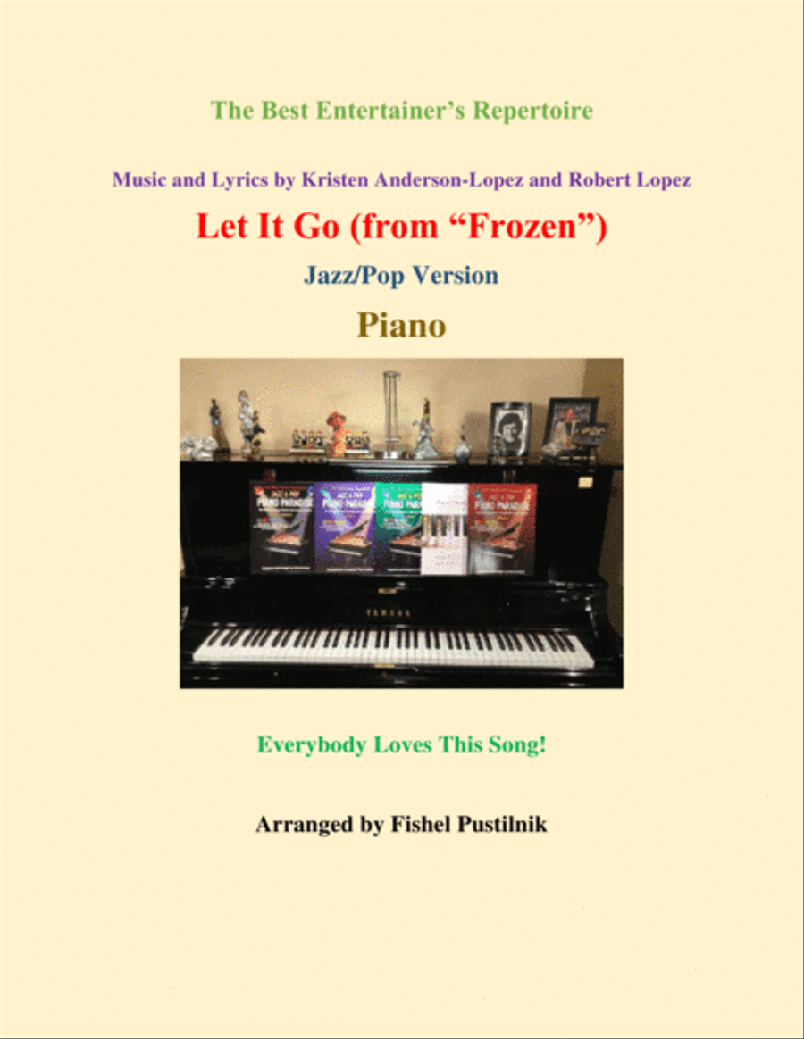 Let It Go (from Frozen) Piano Solo scores gallery preview page 1