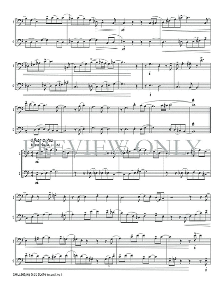Challenging Jazz Duets, Volume 2 image number null
