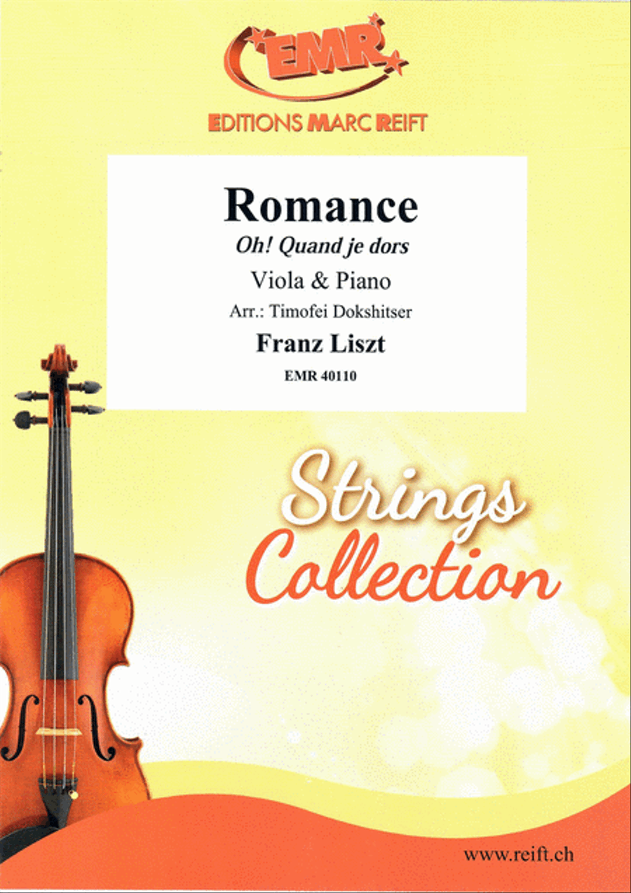 Romance Piano Accompaniment scores gallery preview page 1