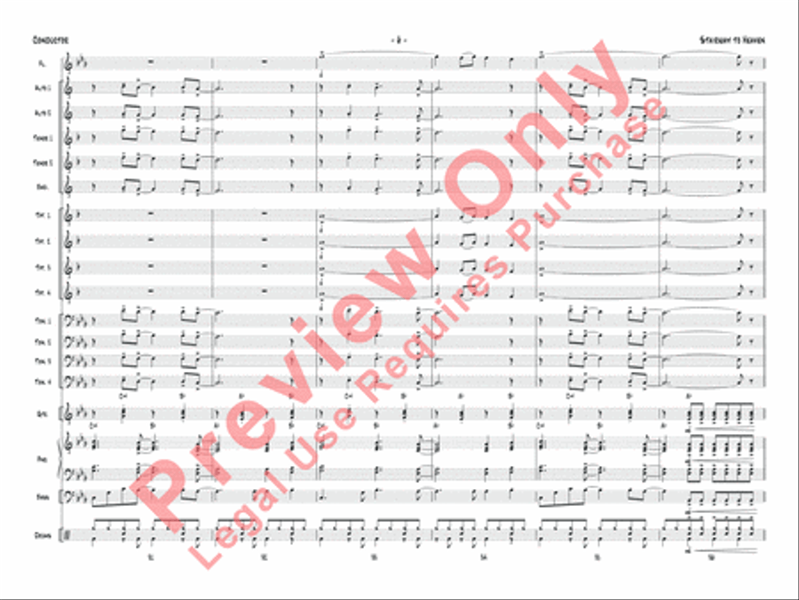 Stairway to Heaven Jazz Ensemble scores gallery preview page 9