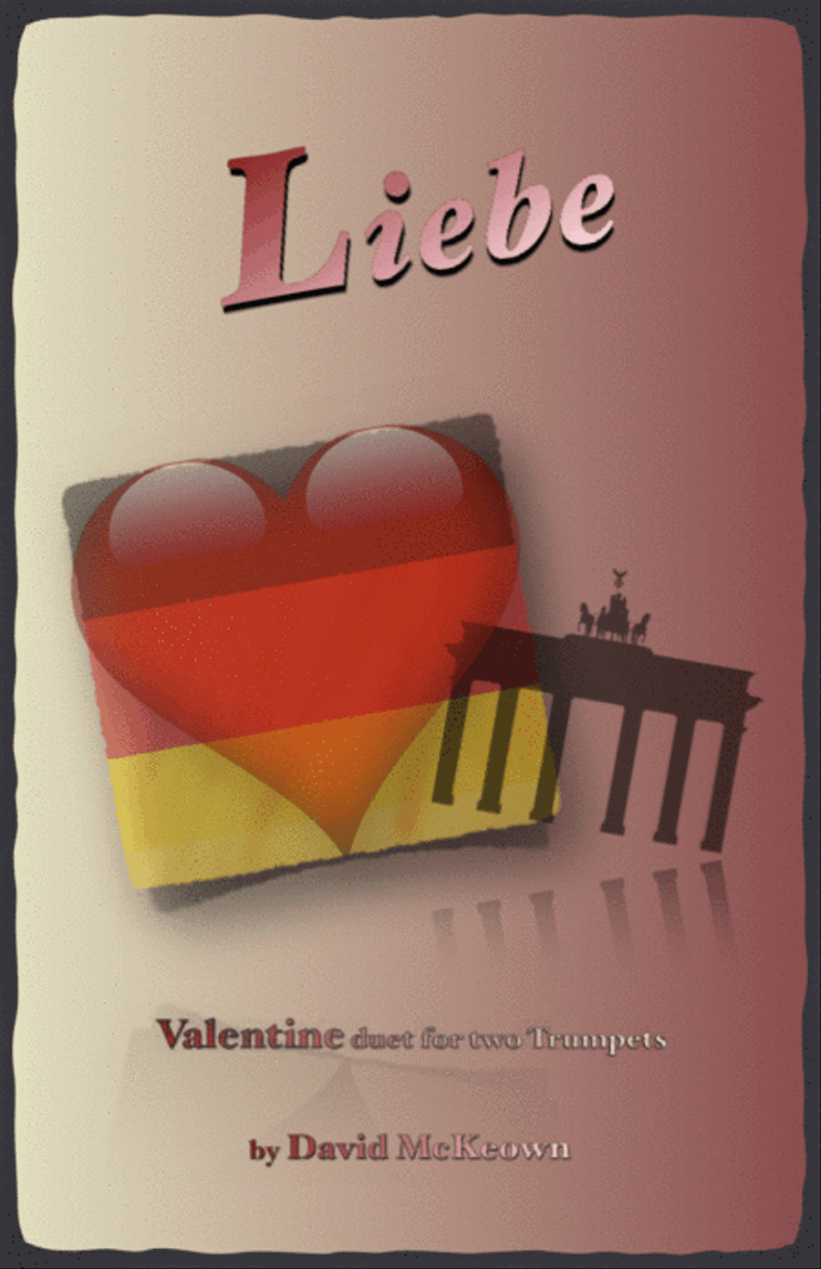 Liebe, (German for Love), Trumpet Duet Trumpet Duet scores gallery preview page 1