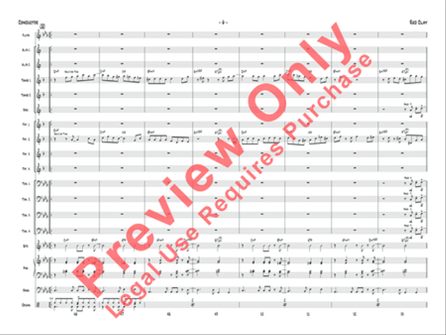 Red Clay Jazz Ensemble scores gallery preview page 23