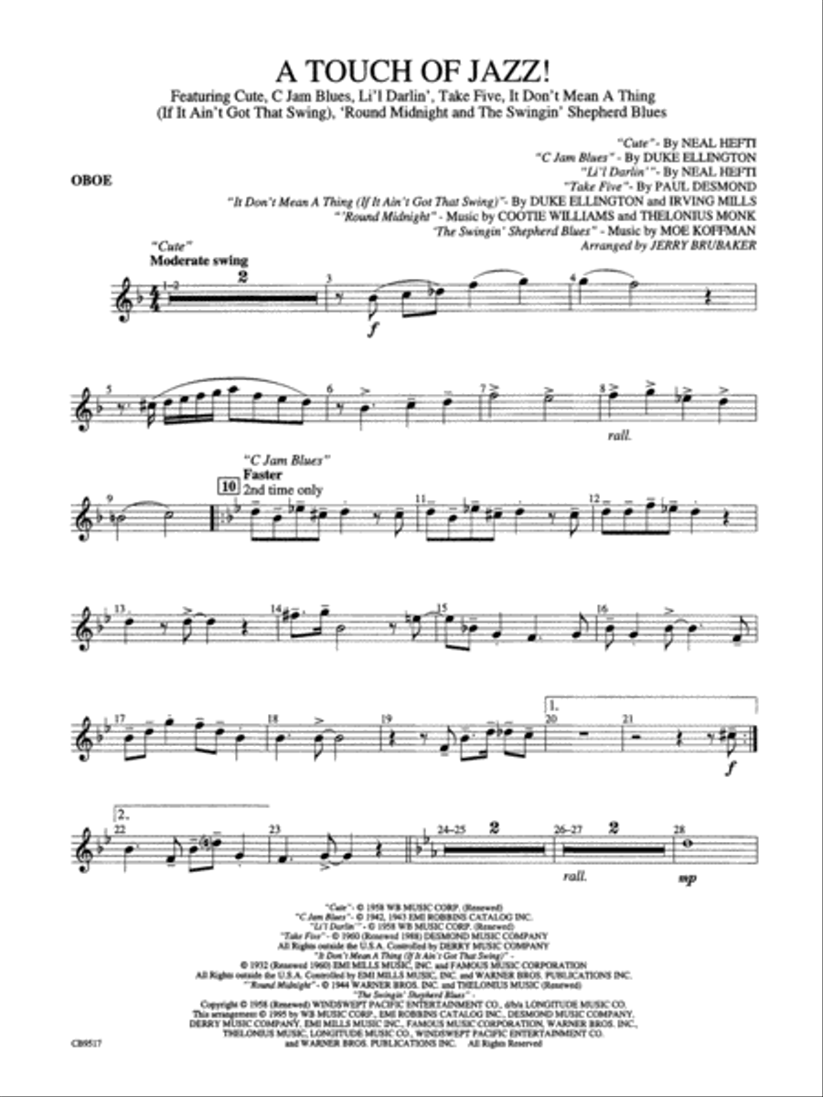 Jazz oboe sales