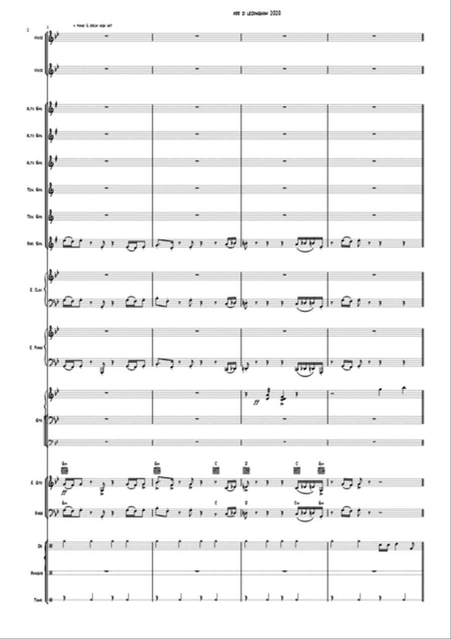 I Got The... Jazz Ensemble scores gallery preview page 2