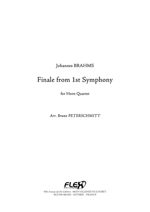 Book cover for Finale from 1st Symphony