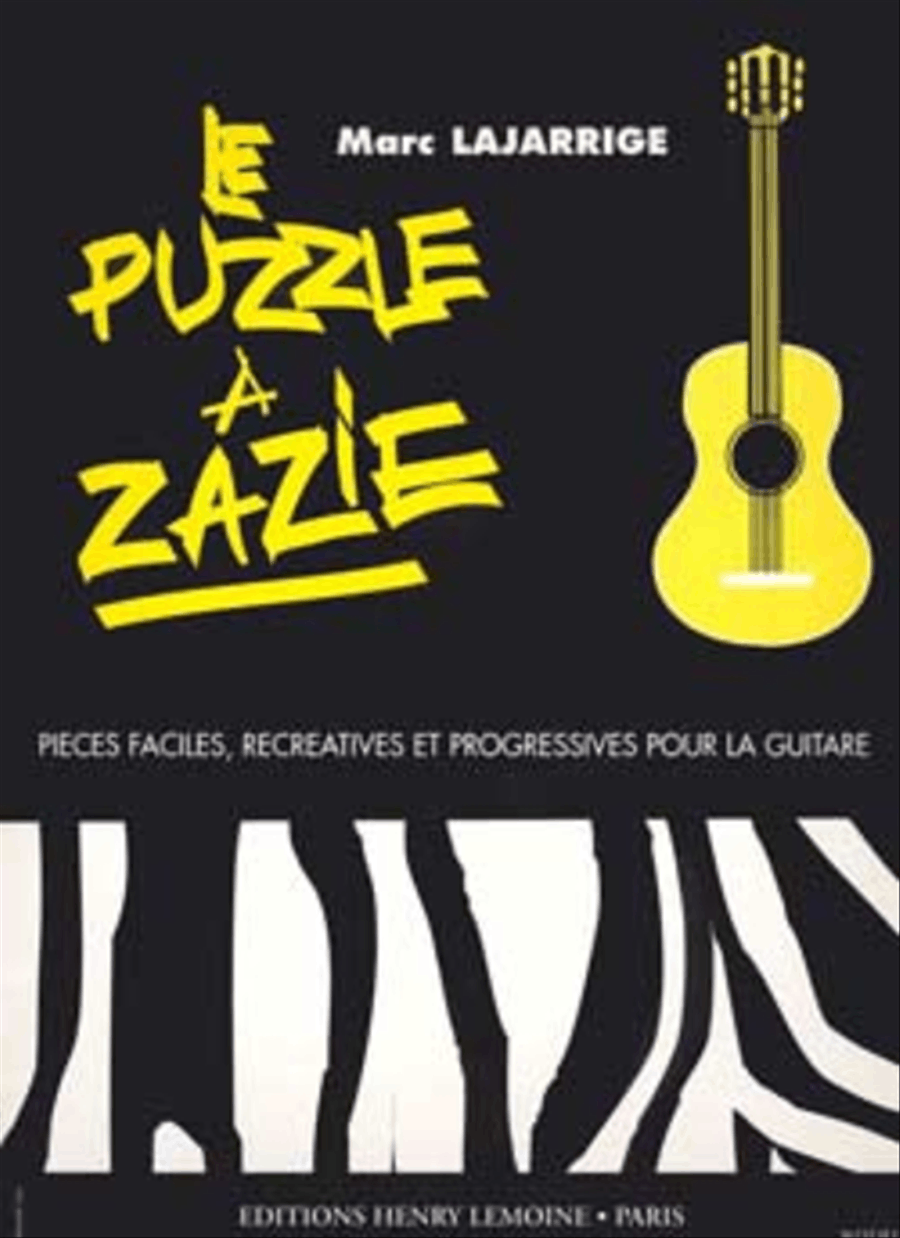 Puzzle A Zazie Acoustic Guitar scores gallery preview page 1
