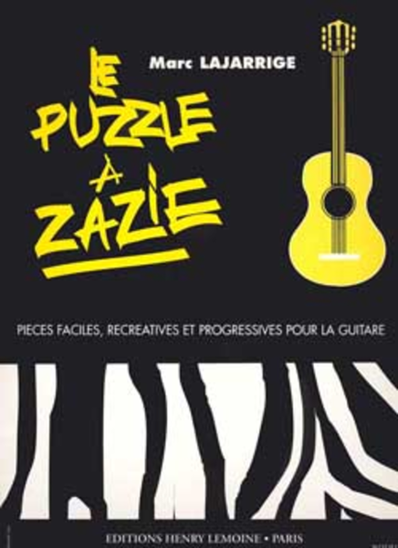 Puzzle A Zazie Acoustic Guitar - Sheet Music