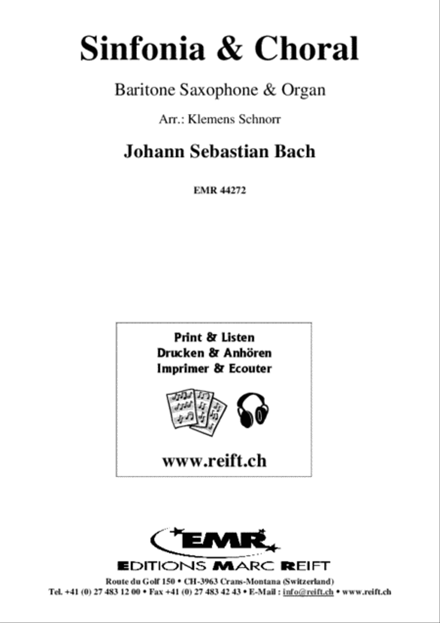 Sinfonia & Choral Sinfonia & Choral Baritone Saxophone scores gallery preview page 2