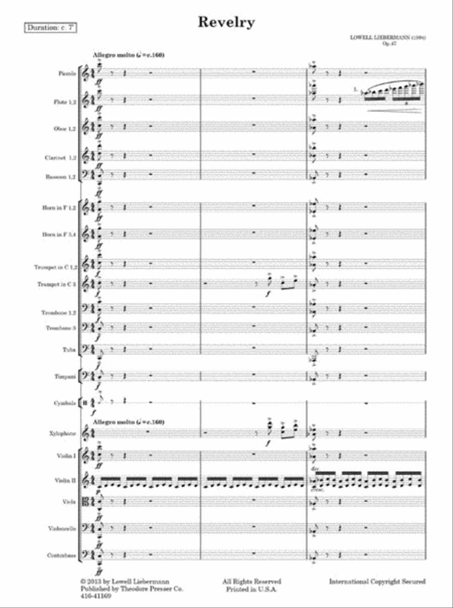 Revelry Revelry Orchestra scores gallery preview page 2