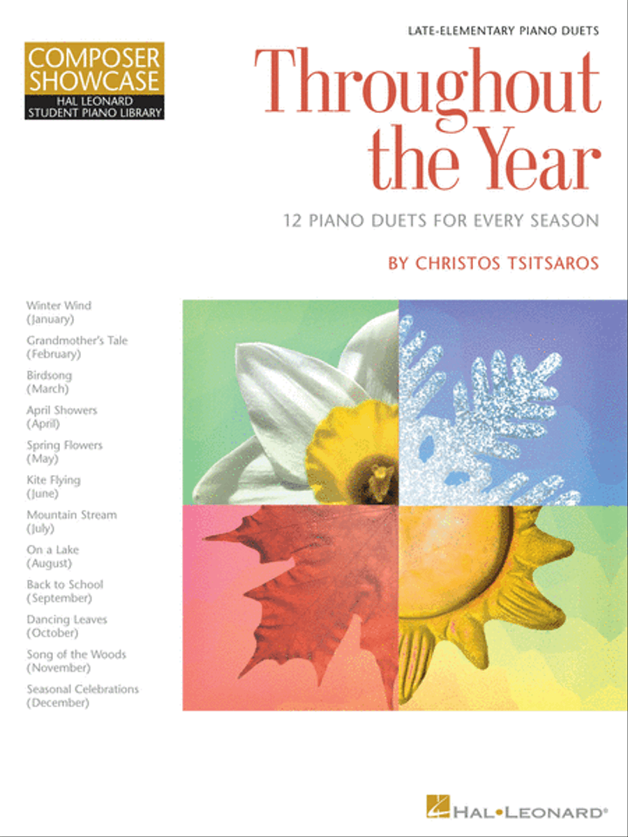 Throughout the Year Piano Method scores gallery preview page 1