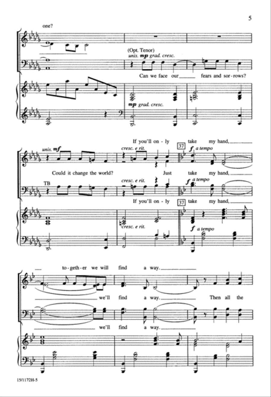 We'll Find a Way We'll Find a Way 4-Part scores gallery preview page 5