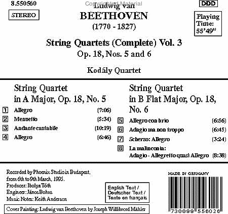 String Quartets Vol. 3 image number null