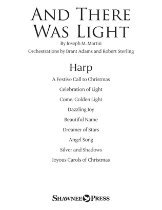 Book cover for And There Was Light - Harp