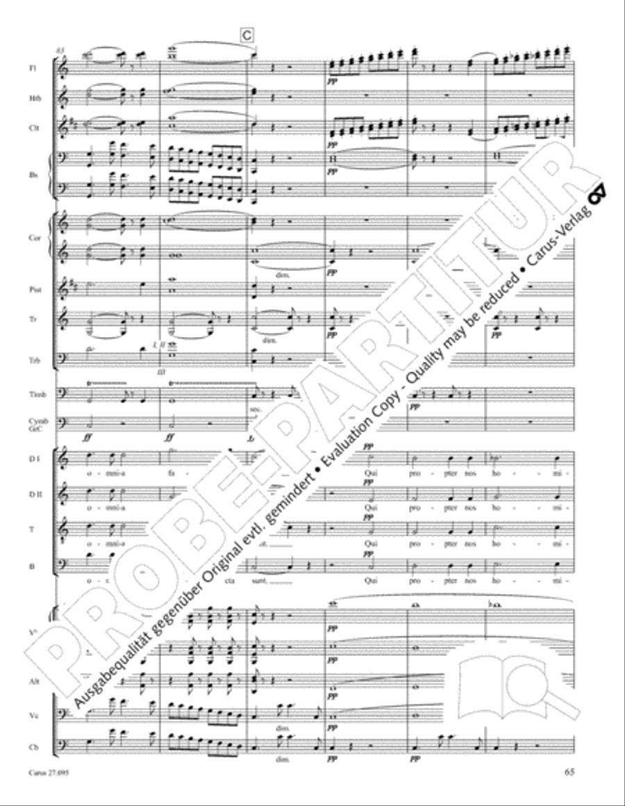 Messe solennelle de sainte Cecile STB scores gallery preview page 78