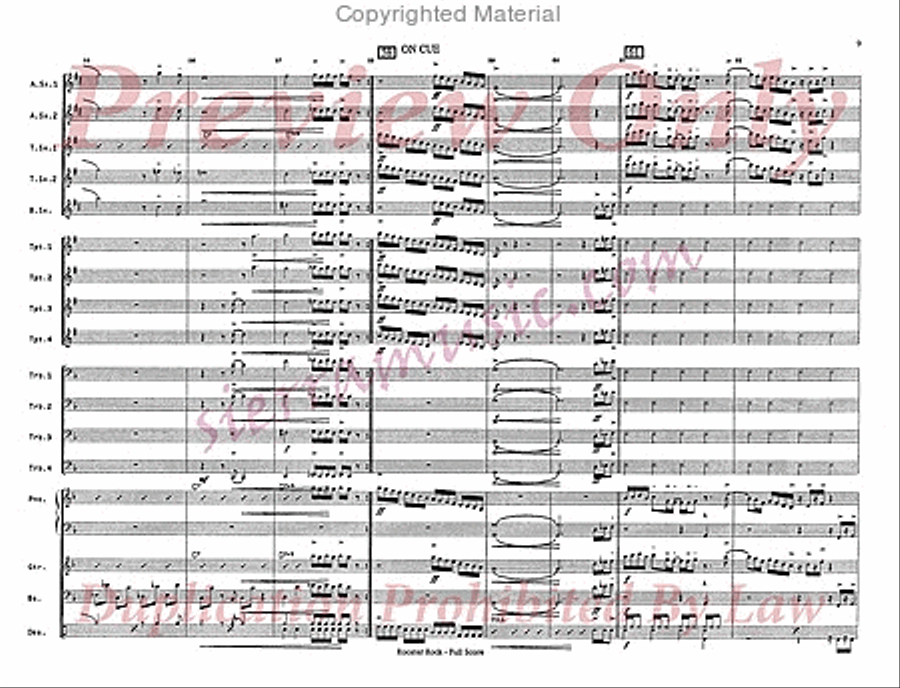 Rooster Parade Big Band scores gallery preview page 10
