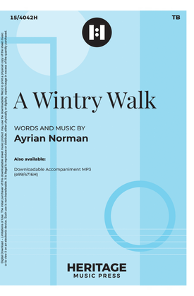Book cover for A Wintry Walk