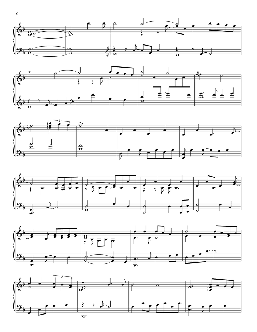 Wrecking Ball (Solo Piano Version) (arr. Stephan Moccio) Piano Solo scores gallery preview page 2