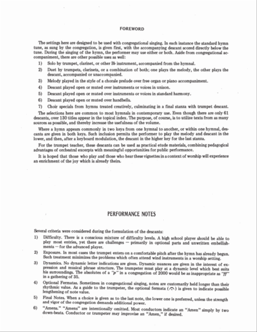 61 Trumpet Hymns and Descants, Vol. 2-Digital Download Trumpet Solo scores gallery preview page 5