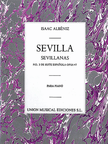 Albeniz Sevilla Sevillanas No.3 De Suite Espanola Piano