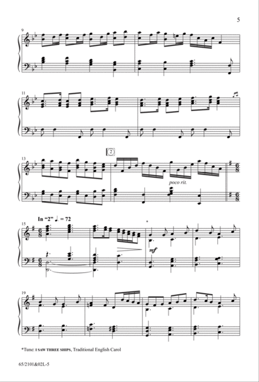 Everlasting Light - SATB with Performance CD 4-Part scores gallery preview page 6