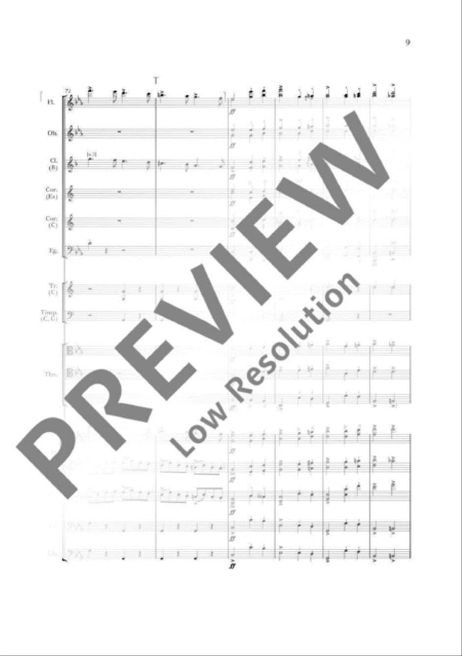 Der Freischütz Orchestra scores gallery preview page 18