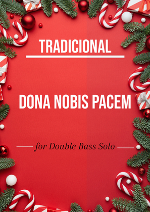 Book cover for Tradicional - Donna Nobis Pacem (Double Bass Solo)