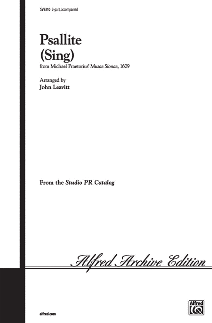 Psallite (Sing) 2-Part scores gallery preview page 1