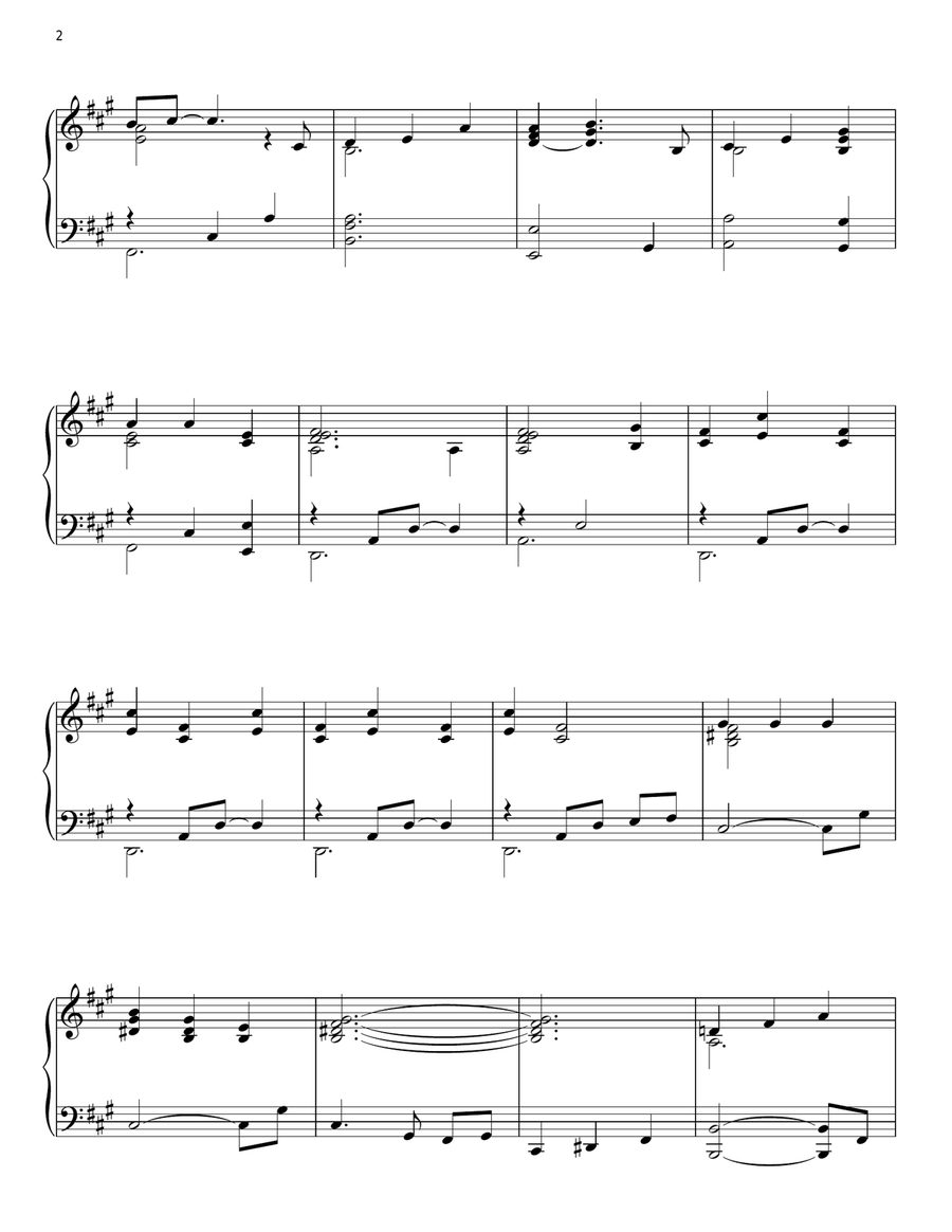 The Rainbow Connection Piano Solo scores gallery preview page 2