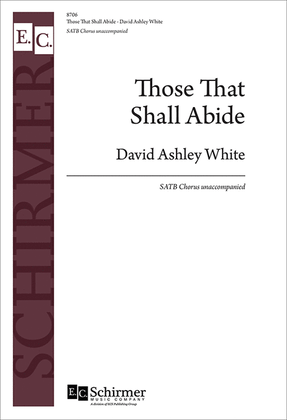 Book cover for Those That Shall Abide