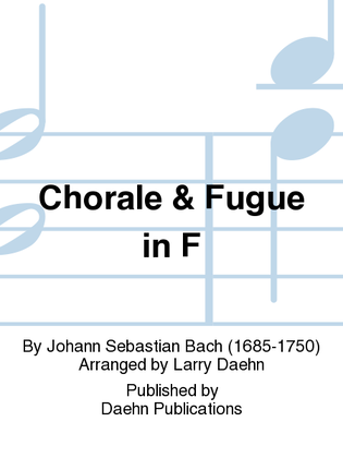 Book cover for Chorale & Fugue in F