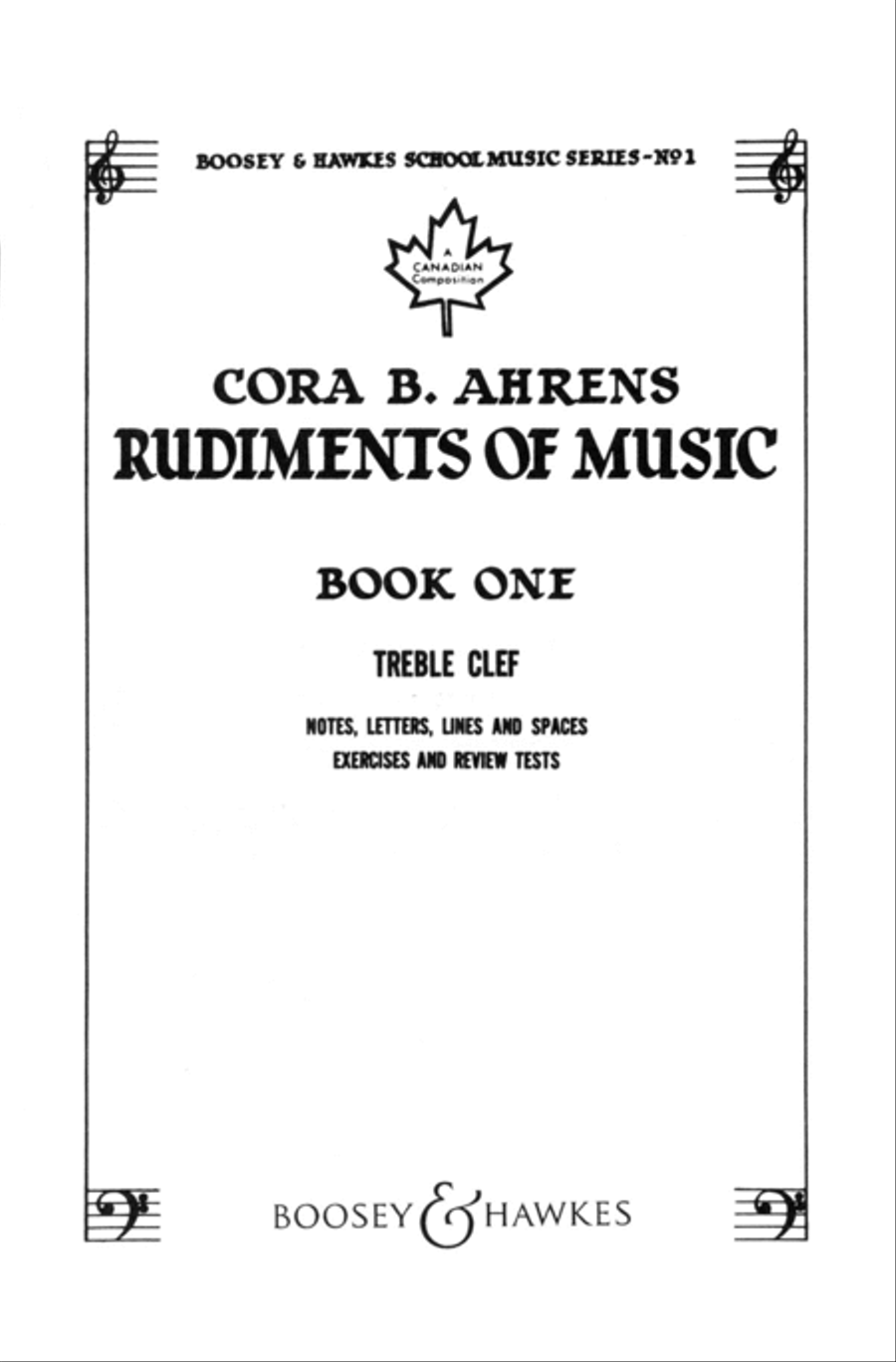 Rudiments of Music Choir scores gallery preview page 1