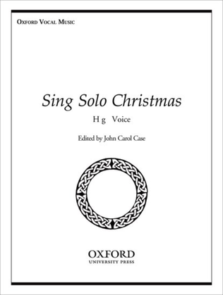 Book cover for Sing Solo Christmas