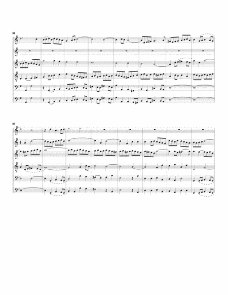Coro: Es ist dir gesagt, Mensch, was gut ist, from cantata BWV 45 (Version in C major)