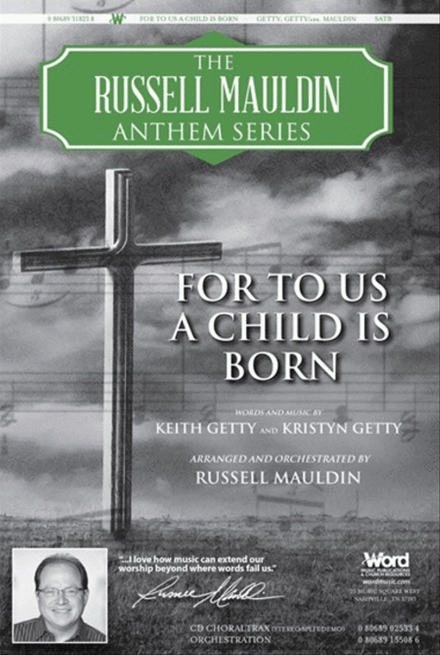 For to Us A Child Is Born - Anthem 4-Part scores gallery preview page 1