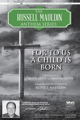 Book cover for For to Us A Child Is Born - Anthem