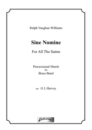 Book cover for Sine Nomine (For All The Saints)