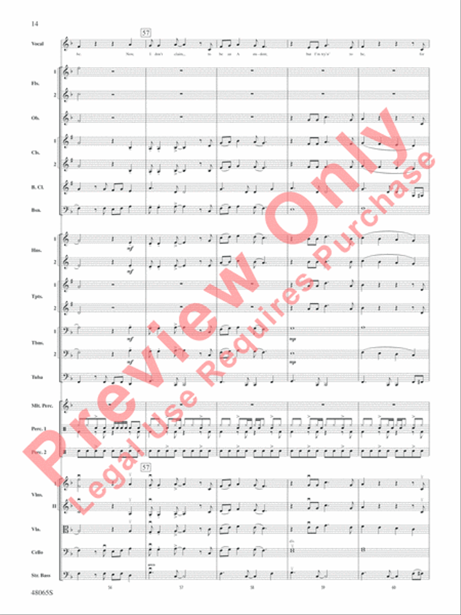 Wonderful Worlds Full Orchestra scores gallery preview page 15