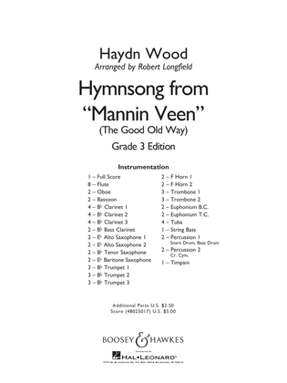 Hymnsong from "Mannin Veen" (arr. Robert Longfield) - Conductor Score (Full Score)