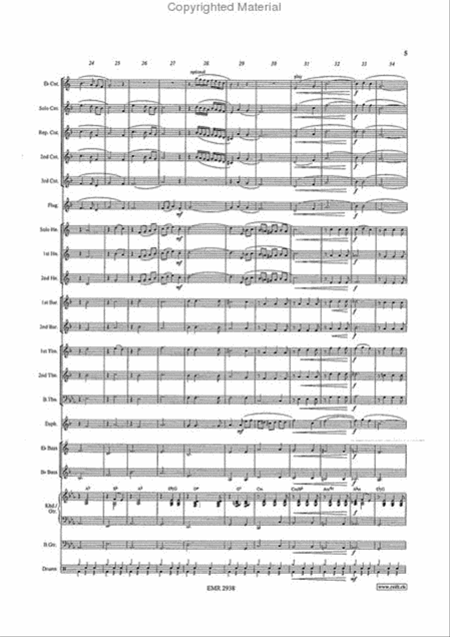Moon River Brass Band scores gallery preview page 5
