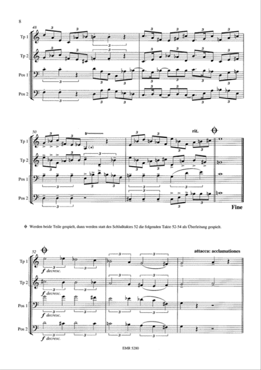 Diptychon Brass Ensemble scores gallery preview page 8