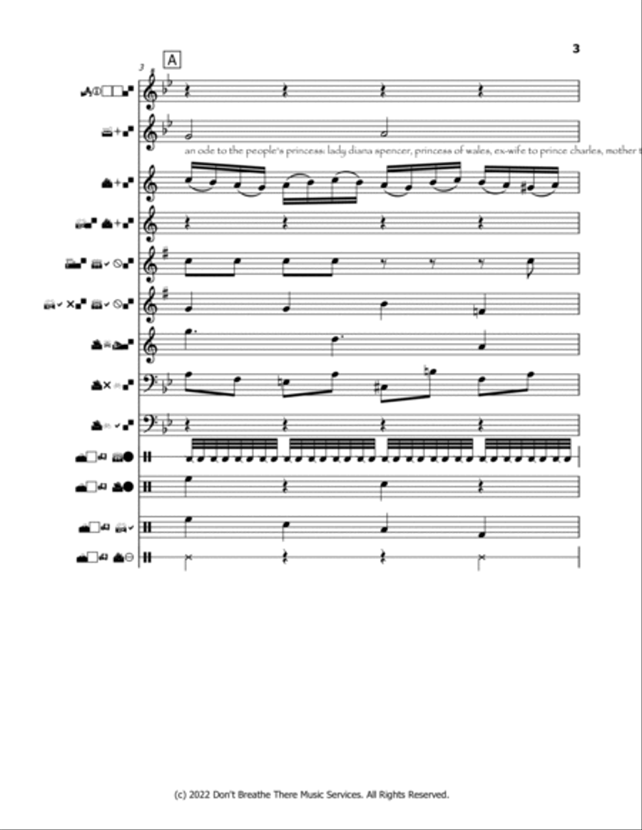 Ode to Bridge Club Ode to Bridge Club Concert Band scores gallery preview page 3