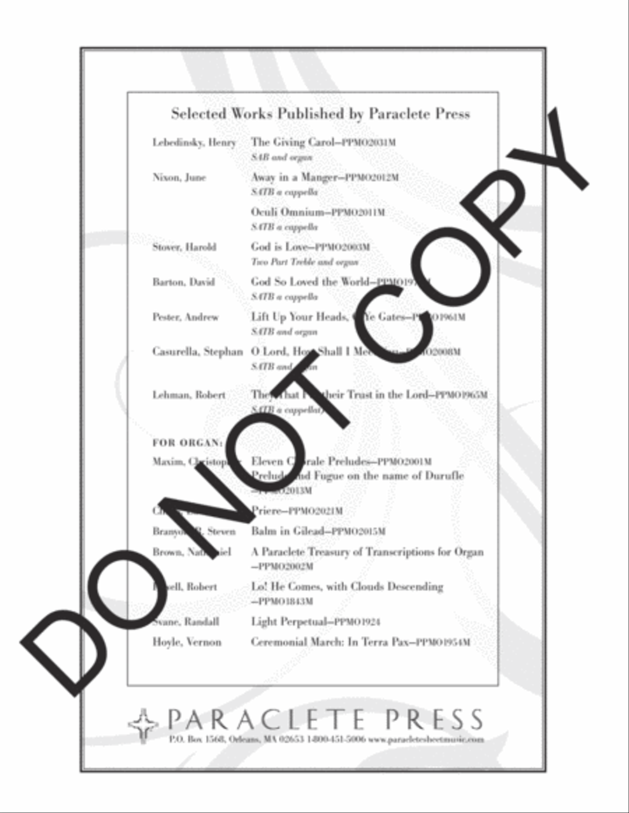 Resurrexi: Introit for Easter Day 3-Part scores gallery preview page 11