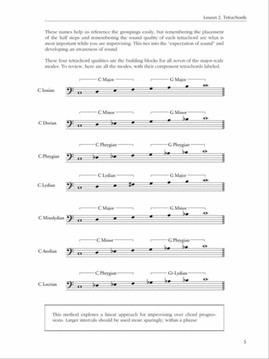 Playing the Changes: Bass Bass Guitar scores gallery preview page 10