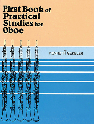 Book cover for Practical Studies for Oboe, Book 1