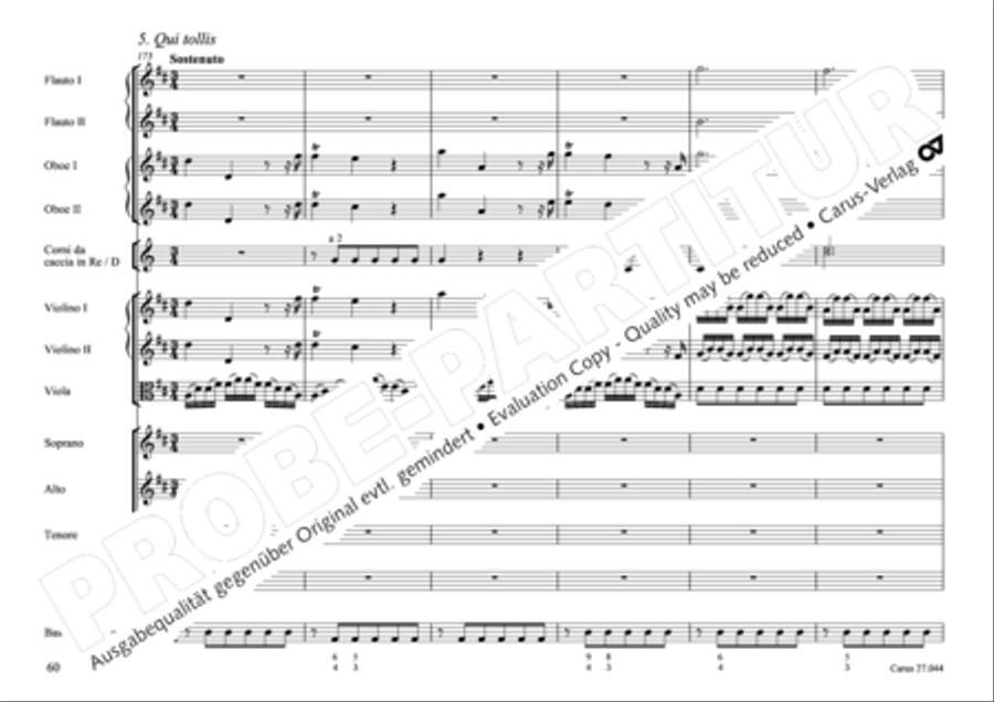 Messa per il Santissimo Natale 4-Part scores gallery preview page 51
