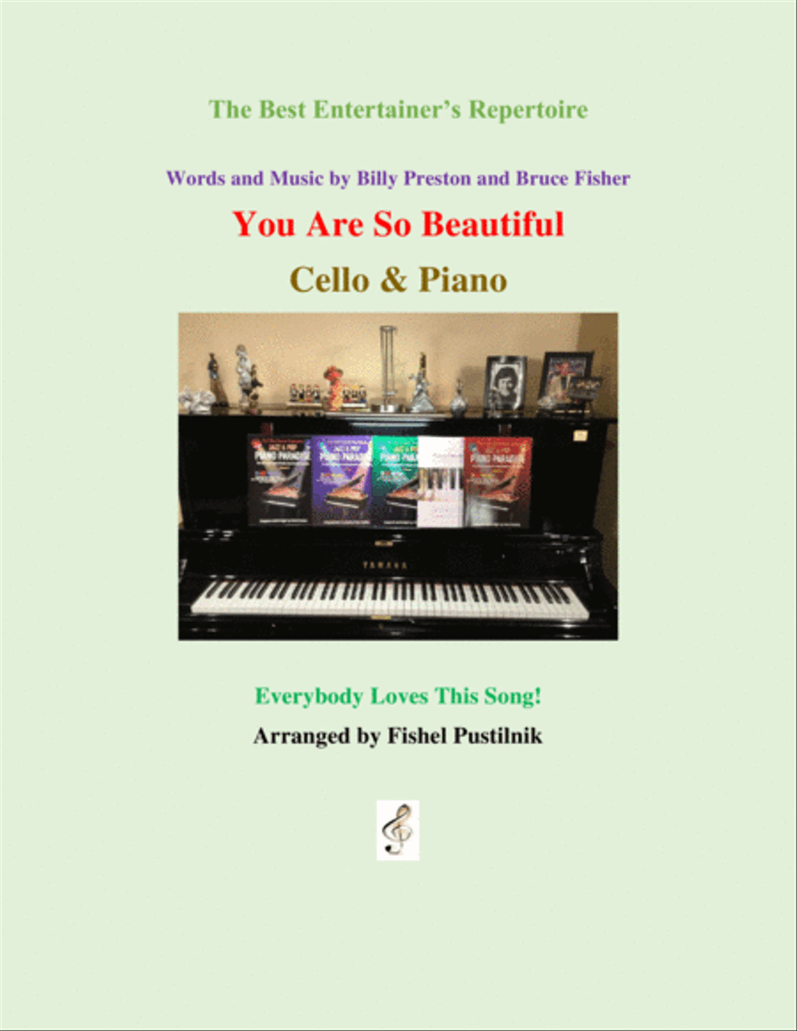 You Are So Beautiful Piano scores gallery preview page 1
