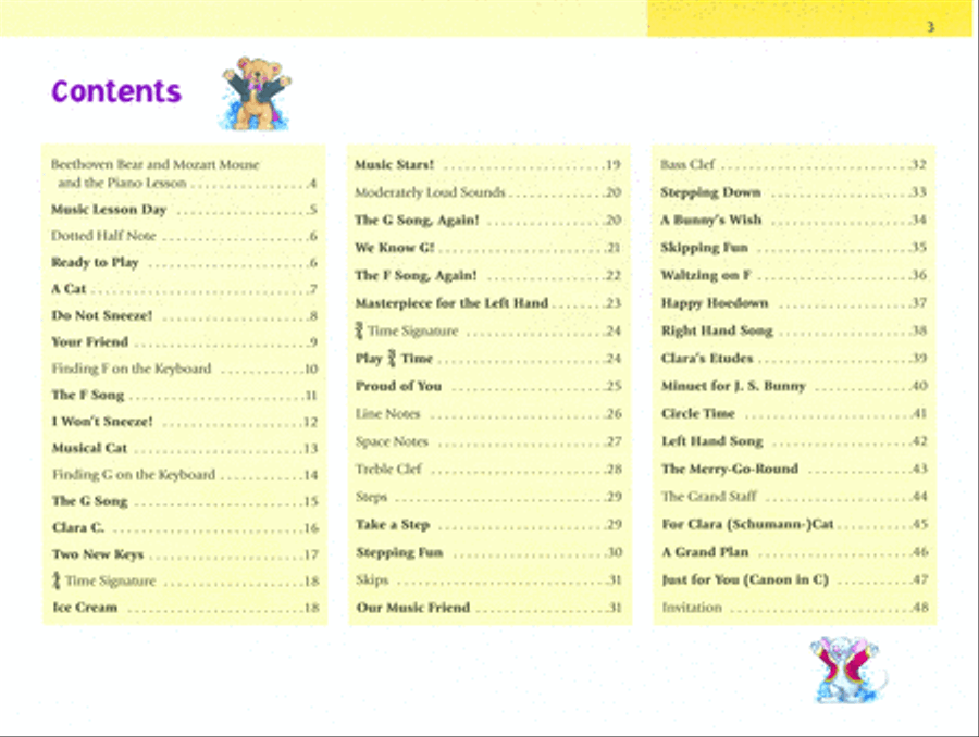Music for Little Mozarts Music Lesson Book, Book 2 Piano Method scores gallery preview page 2