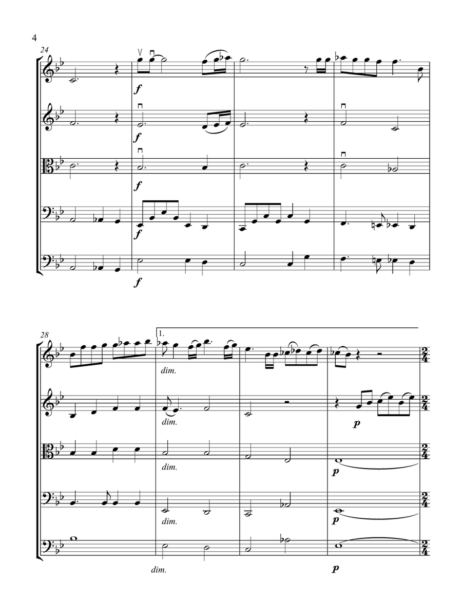 Bohemian Rhapsody Bohemian Rhapsody String Orchestra scores gallery preview page 4