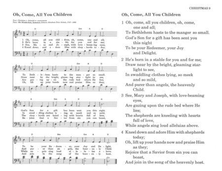 Songs of God's Love (revised)